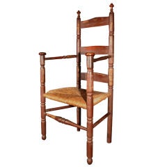 Massachusetts Slat-Back Armchair 5