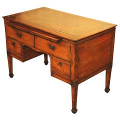 Italian Neo-classical Piedmontese Kneehole Desk