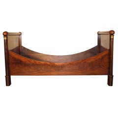 Napoleon 1st - Lit d'Alcove en Acajou (Alcove or Day Bed)