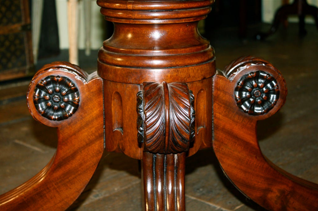 Classical Period Mahogany Tilt-top Center or Breakfast Table 4