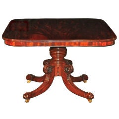 Classical Period Mahogany Tilt-top Center or Breakfast Table