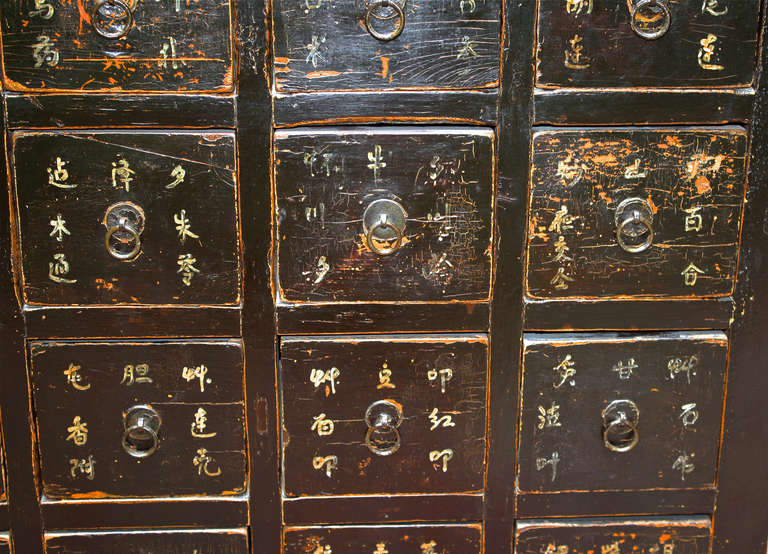 PAIR of Chinese Jiangxi Province Apothecary Chests 2