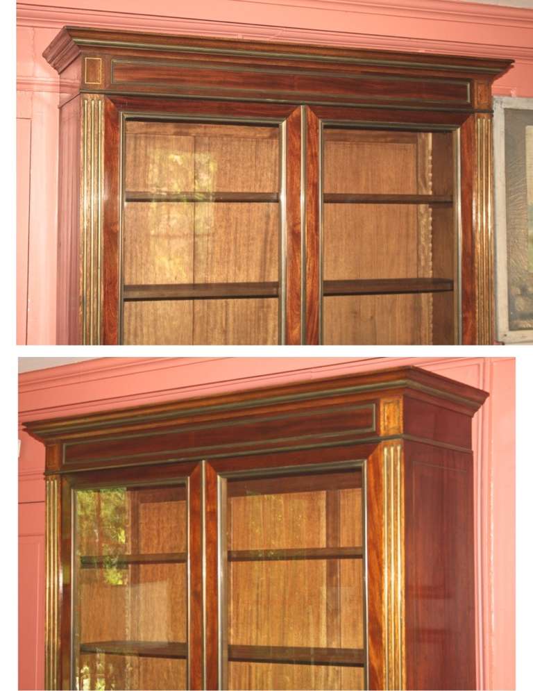 French Neoclassical Revival Bibliotheque or Vitrine 1