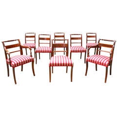EIGHT George III Dining Chairs