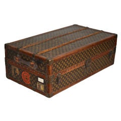 Antique Louis Vuitton 'Youth-Sized' Steamer Trunk