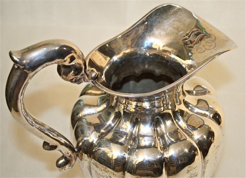 Mexican Sterling Silver Pitcher 2