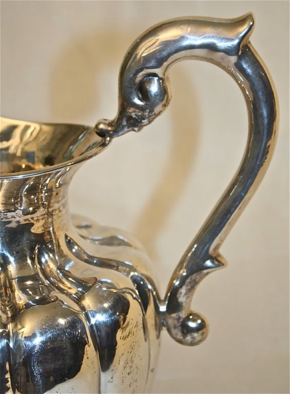 Mexican Sterling Silver Pitcher 3