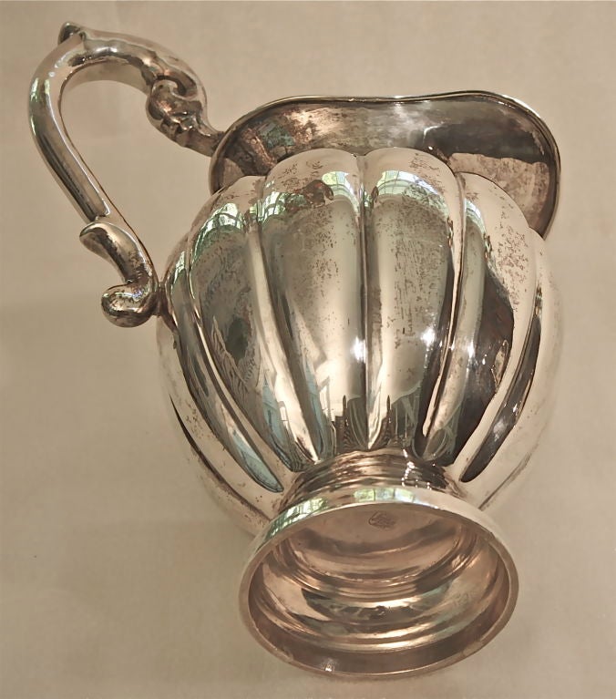 Mexican Sterling Silver Pitcher 4