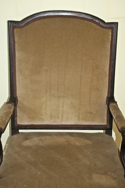 Regence Fauteuil Salon Armchair In Good Condition For Sale In Woodbury, CT