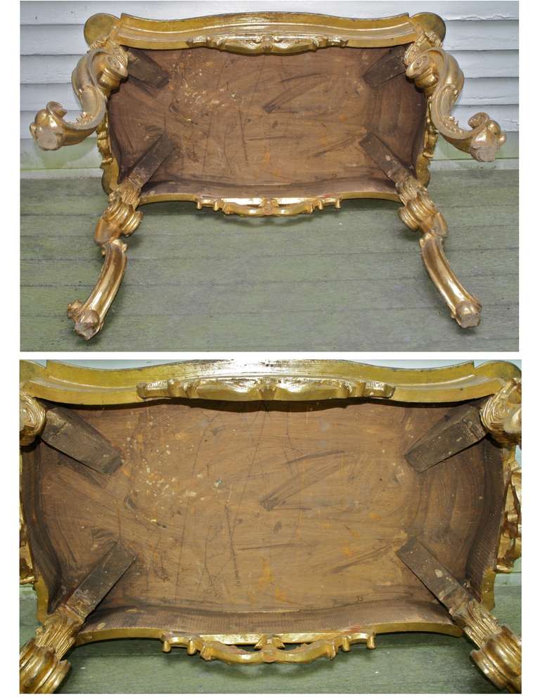 Florentine Giltwood Center or Console Table 3