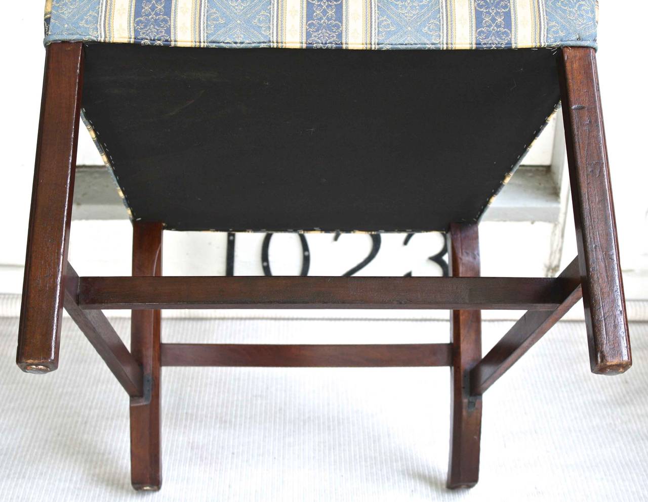 New England Federal Period Library Armchair 3