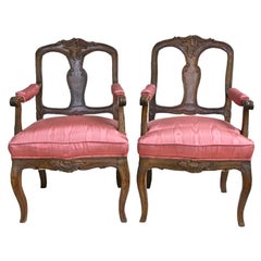 TWO Italian 'Poltrone Piedmontese' Armchairs