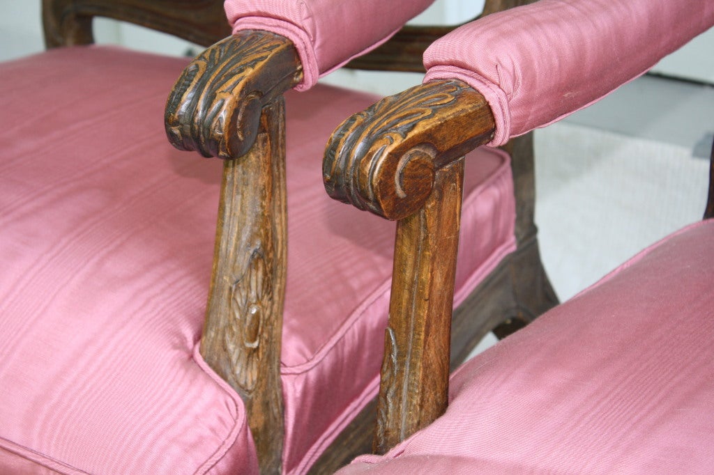 TWO Italian 'Poltrone Piedmontese' Armchairs For Sale 1