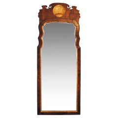 Queen Anne Tall Walnut Pier Mirror
