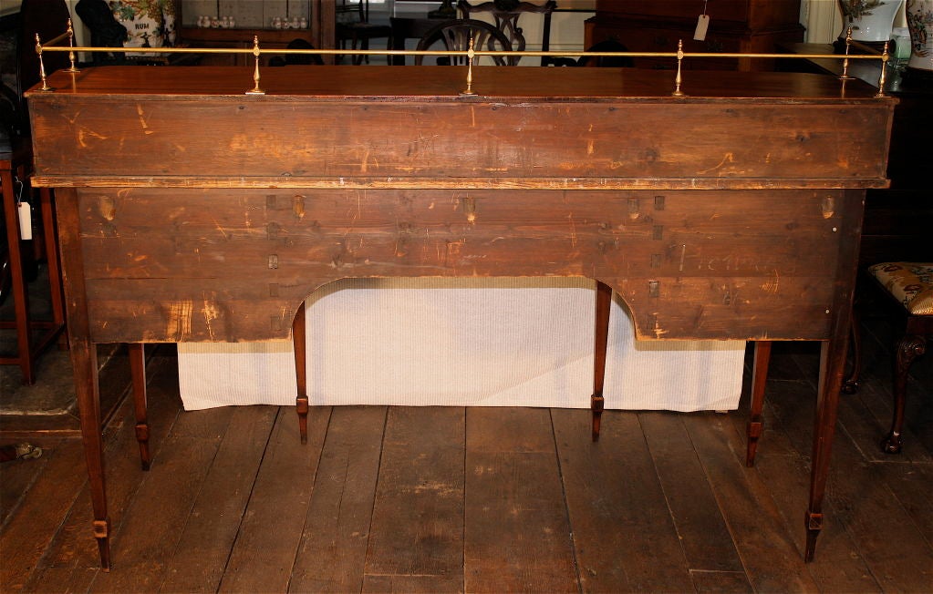 Scottish Hepplewhite Staged and Inlaid Sideboard 6