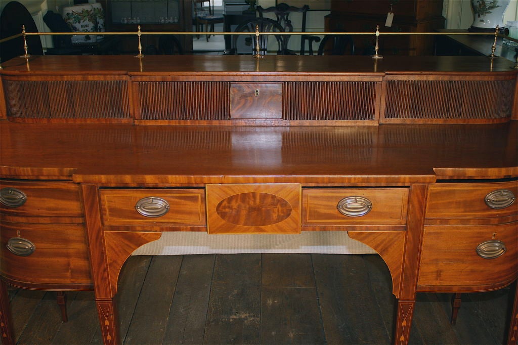 Scottish Hepplewhite Staged and Inlaid Sideboard 3