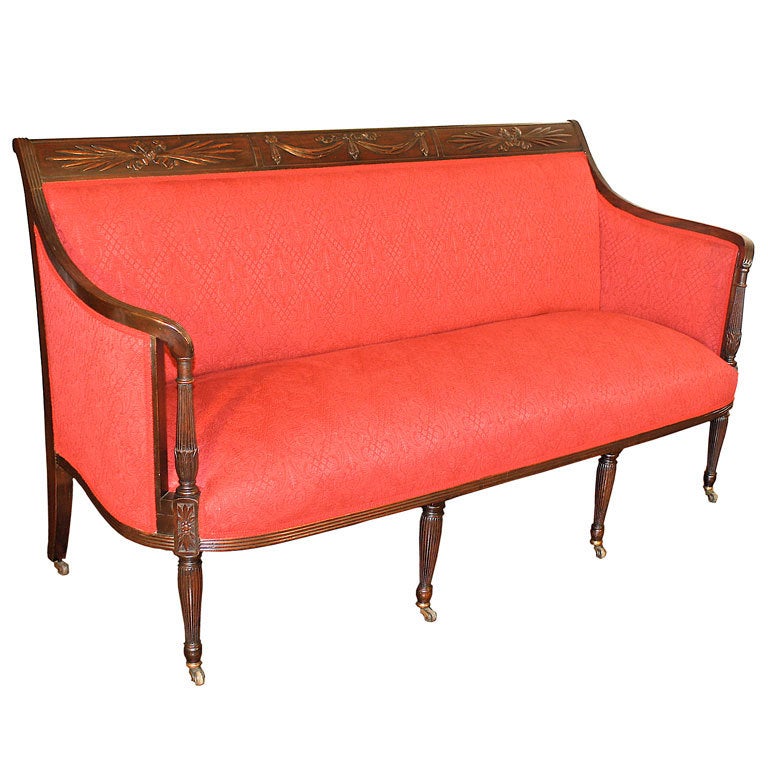 Duncan Phyfe Federal Period Sofa For Sale