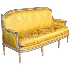 Canapé français Louis XVI Jean-Baptiste Boulard