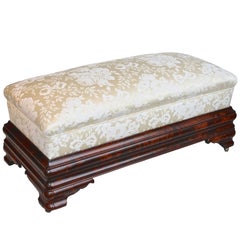 New York Classical Period Long Ottoman