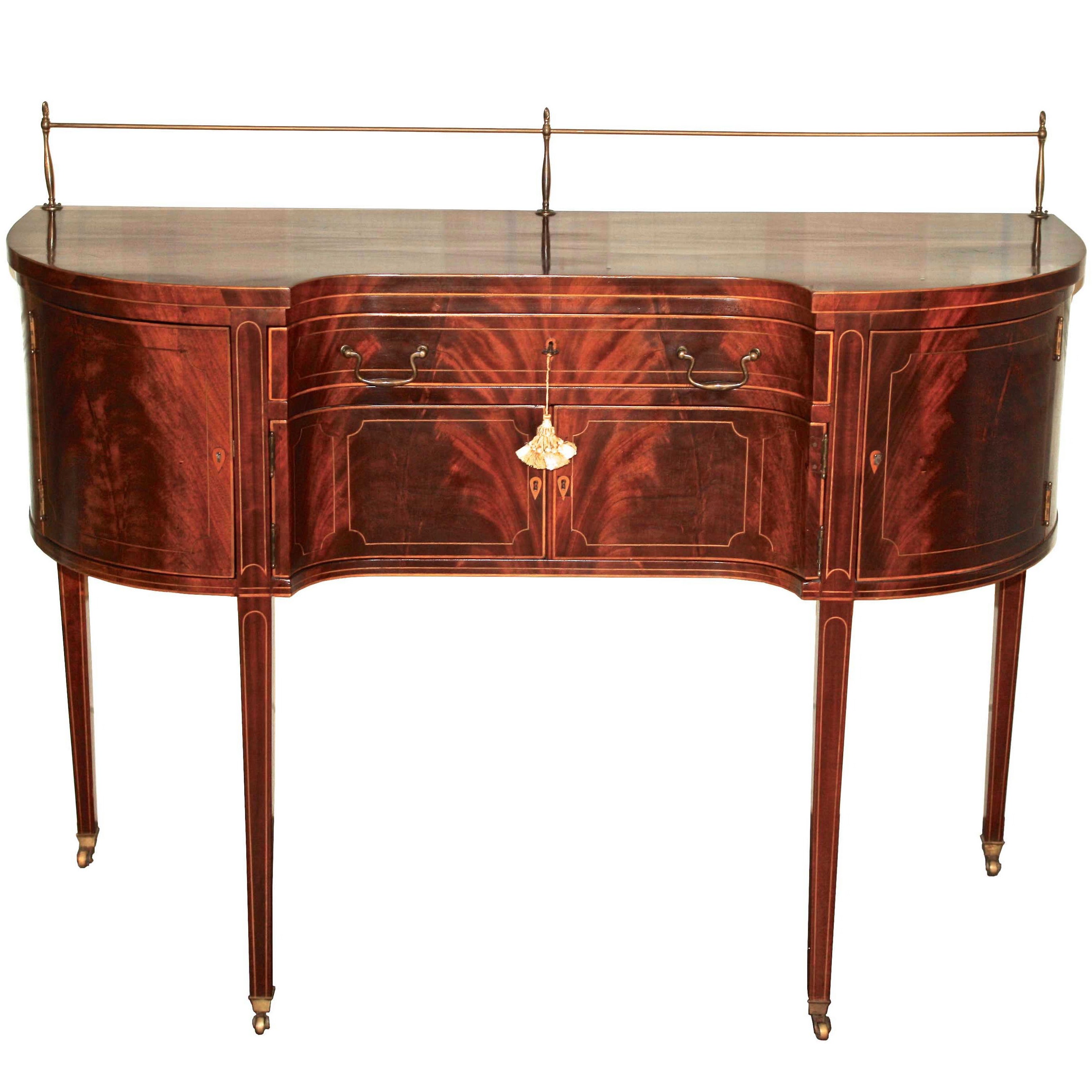 American Centennial Hepplewhite Sideboard For Sale