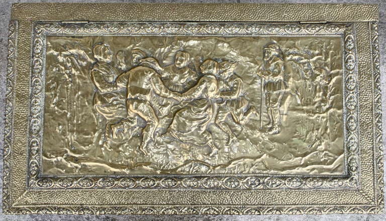metal kindling box with lid