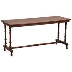 Mahogany Serving or Sofa Table in Solid Board Mahogany, England circa 1850