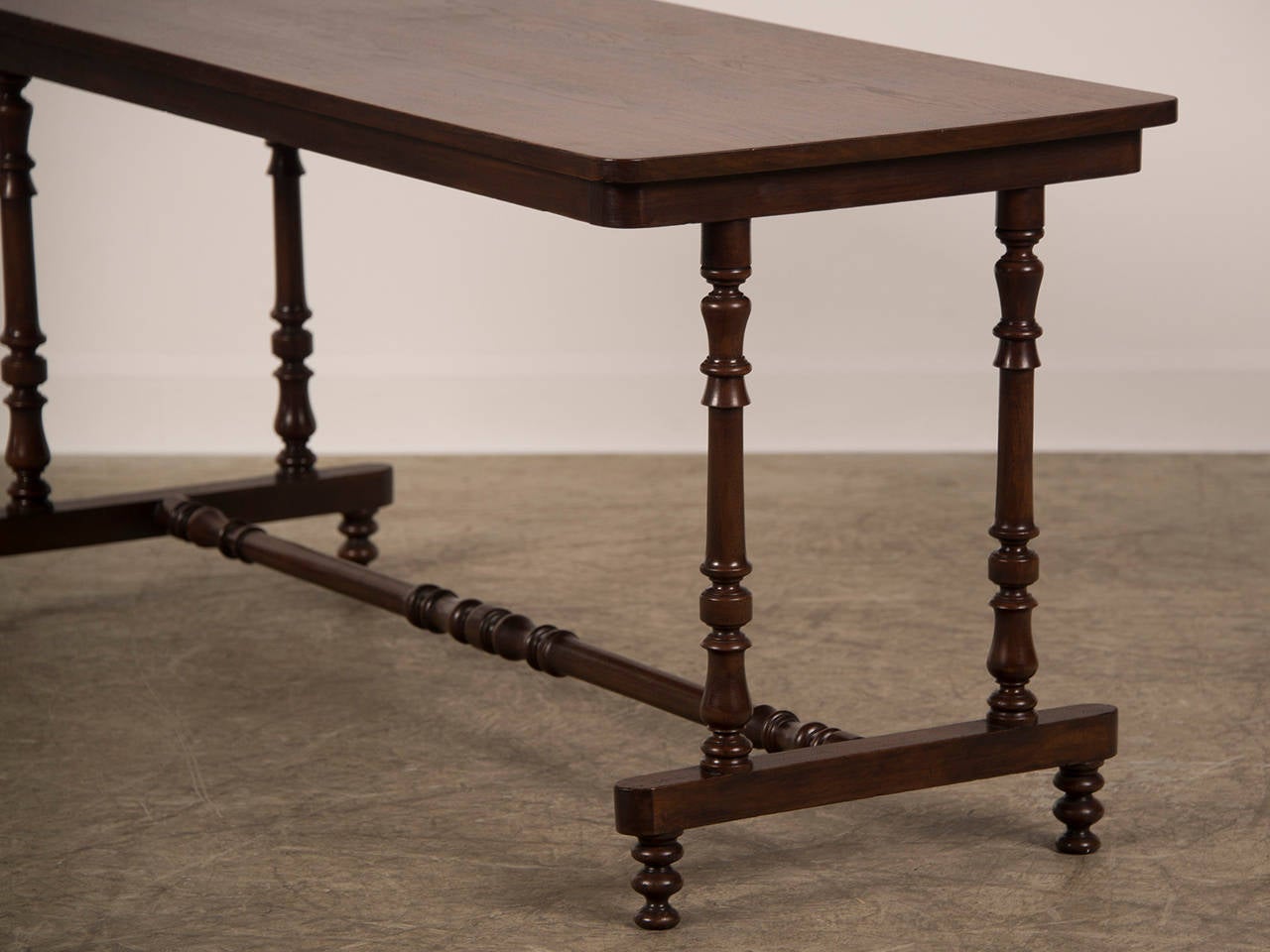 Mahogany Serving or Sofa Table in Solid Board Mahogany, England circa 1850 1