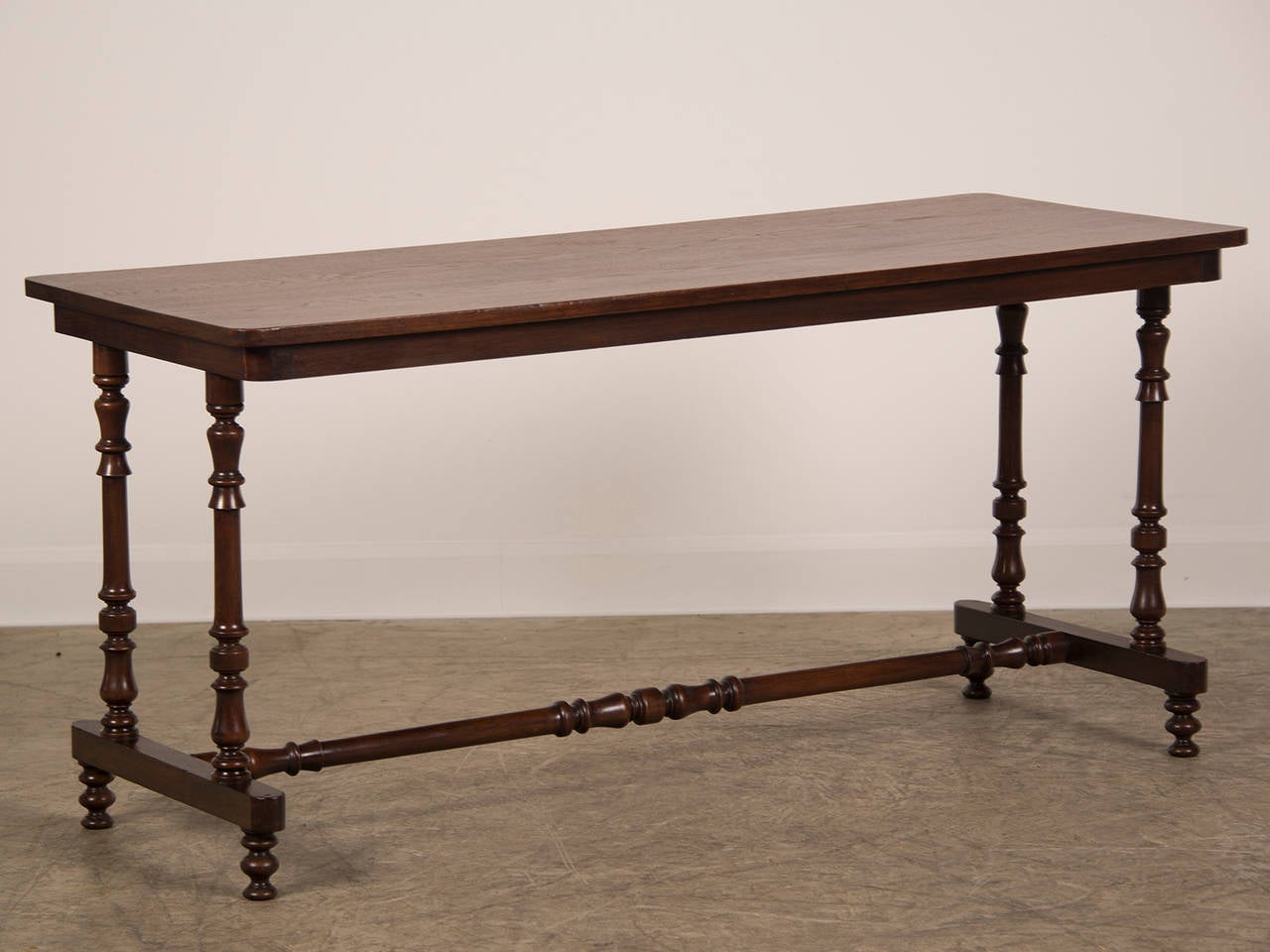 Mahogany Serving or Sofa Table in Solid Board Mahogany, England circa 1850 2
