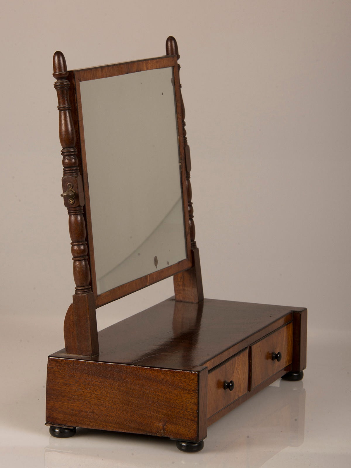 William IV Mahogany Dressing Mirror, England circa 1830 (17 3/4