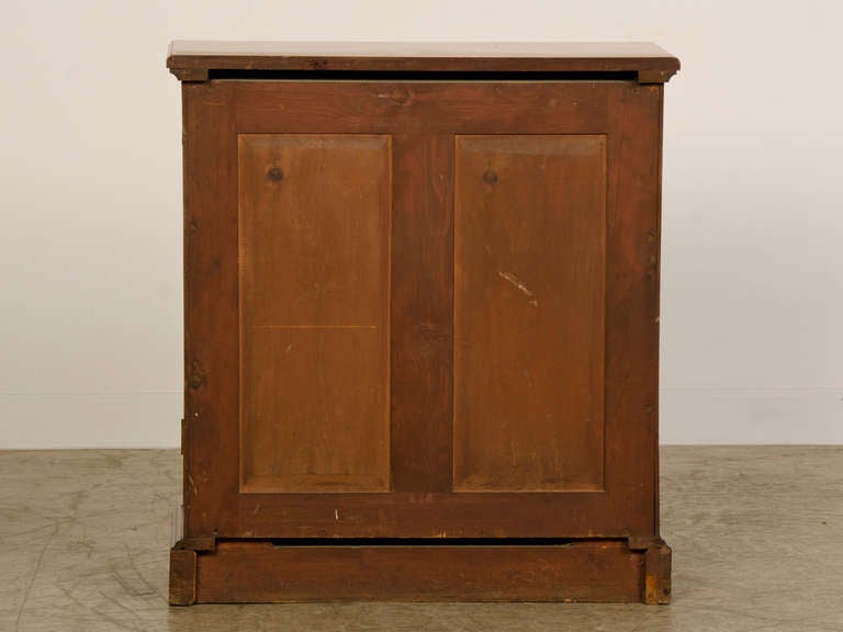 Antique Regency Style English Satinwood and Mahogany Cabinet, circa 1860 For Sale 6