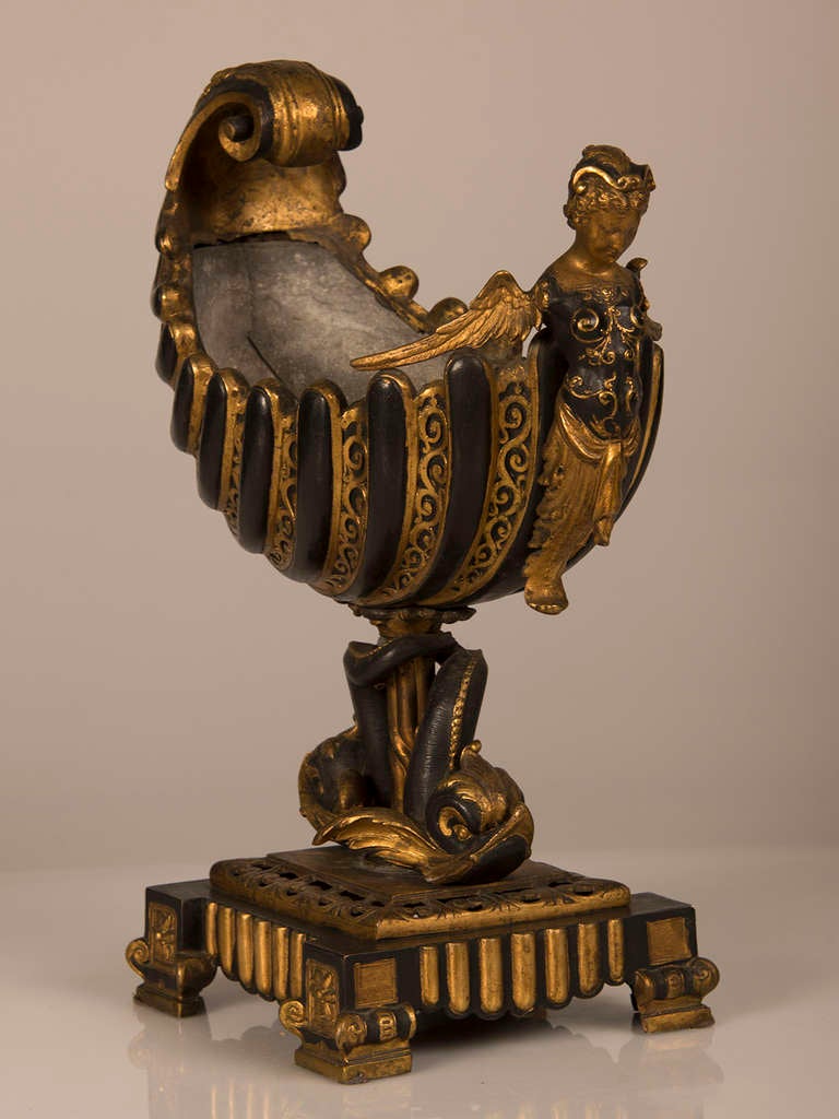 Gilt Napoleon III period jardiniere of 