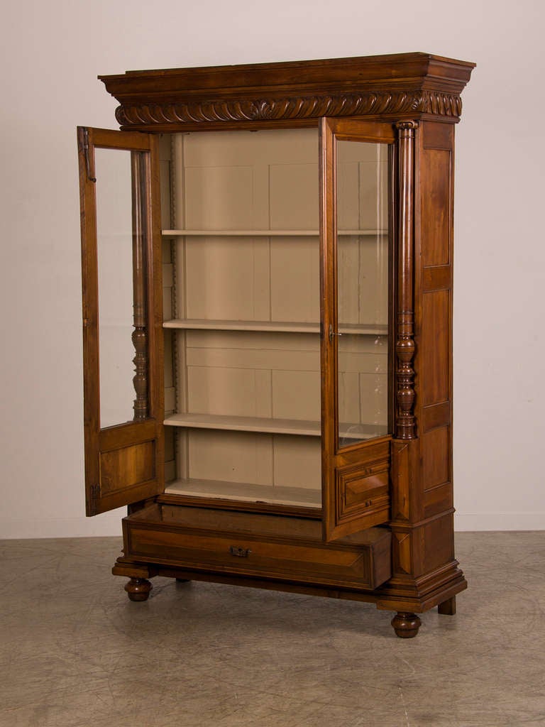 shallow display cabinet