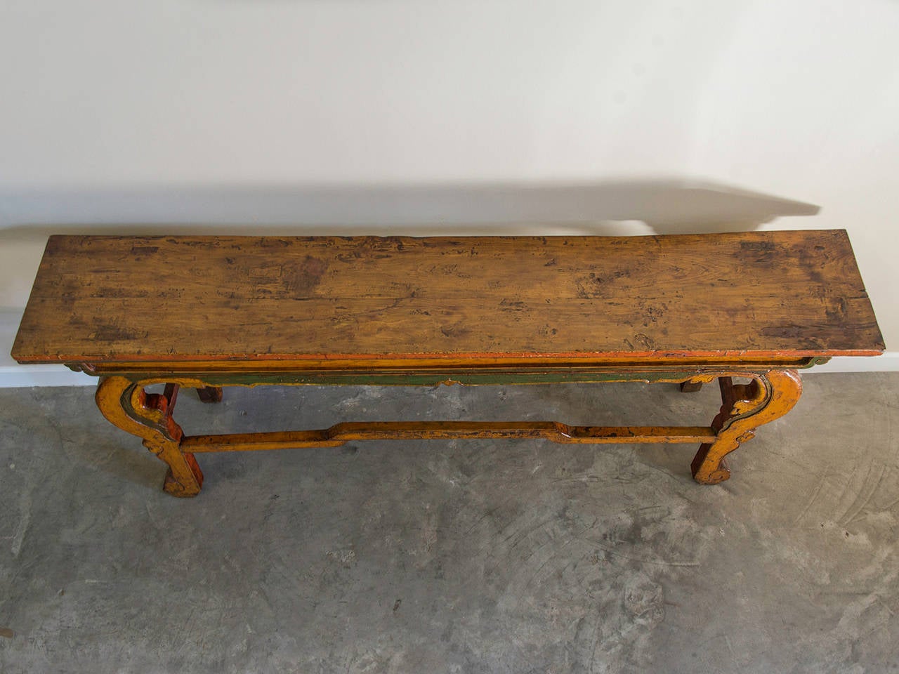 Painted and Carved Altar Table, Yunnan Province, China circa 1890 In Excellent Condition In Houston, TX