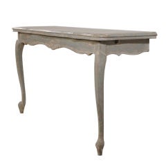 Louis XV style painted console table from France c. 1940