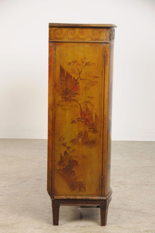 Tall painted buffet/ display cabinet from England c. 1930 3