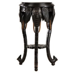 Side table inspired by the Raj occupation of India c. 1890