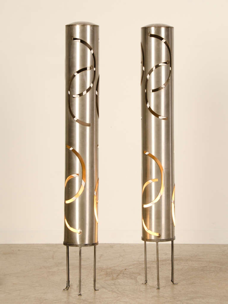 Receive our new selections direct from 1stdibs by email each week. Please click Follow Dealer below and see them first!

These unique vintage Italian floor lamps have been transformed into sensational pieces of functional sculpture by their