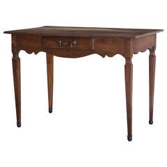 Louis XVI Period Walnut Table, France, circa 1785