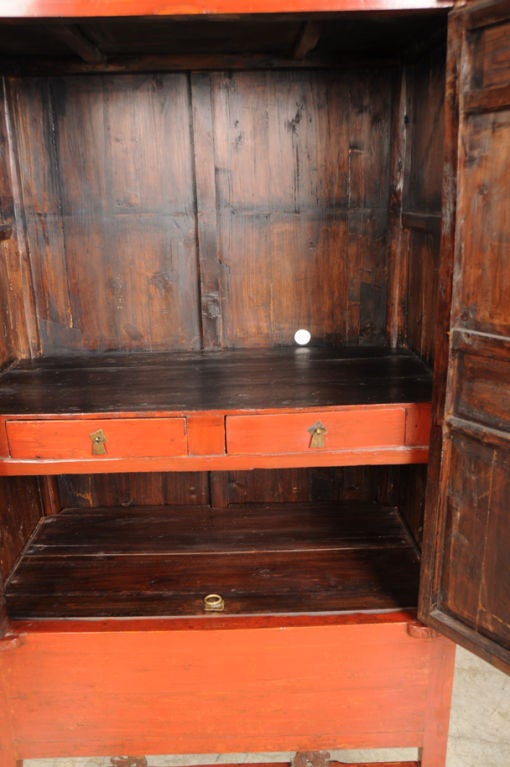 Wood Scholar's cabinet from the Kuang Hsu period in China c. 1875