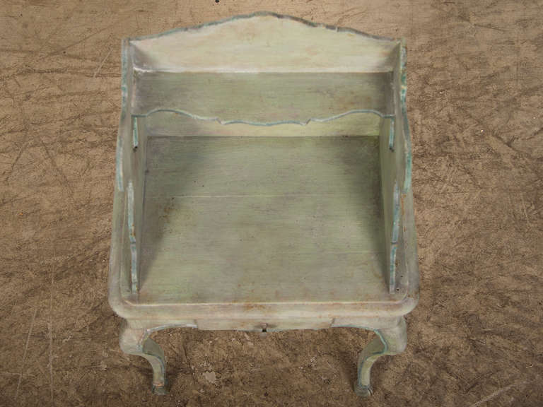 Pair Antique Italian Painted Side Tables circa 1850 For Sale 3