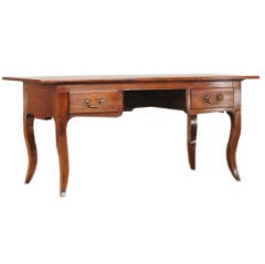 Louis XV style cherrywood writing table from France c. 1800