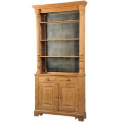 Antique Oak display cabinet from Italy c. 1880