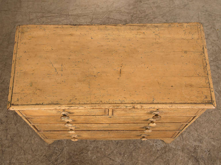 19th Century Antique English George III Period Painted Chest of Drawers, circa 1830