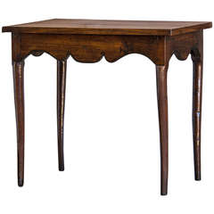 Louis XV Period Walnut Side Table, France circa 1760