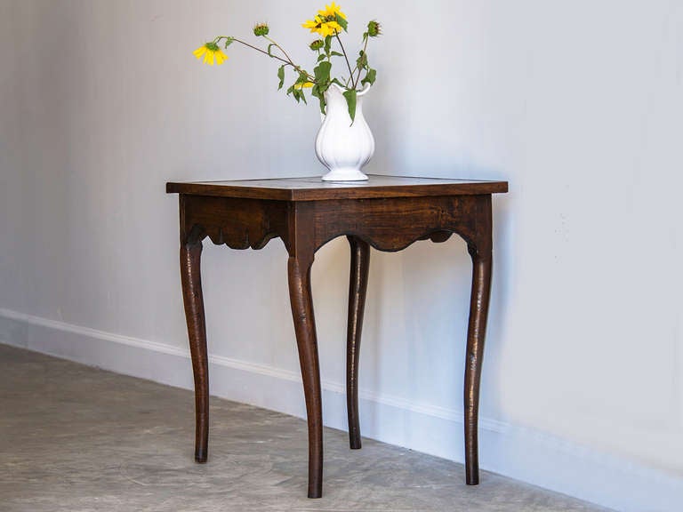 Louis XV Period Walnut Side Table, France circa 1760 1