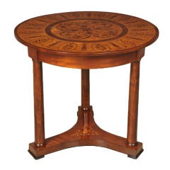 Biedermeier empire style gueridon table from Austria c.1830