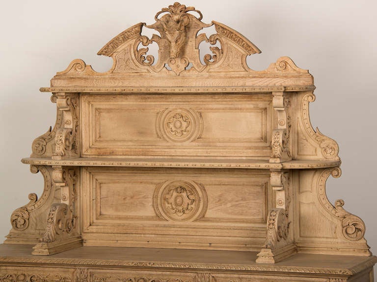 Receive our new selections direct from 1stdibs by email each week. Please click Follow Dealer below and see them first!

An extraordinary antique French Henri II style buffet and display shelves featuring a hunting theme with exceptional carving