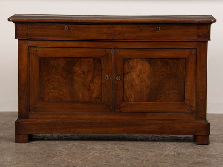 19th Century Louis Philippe Period Walnut Buffet, France c.1850