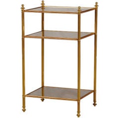 Elegant neoclassical style vintage side table from France c.1940