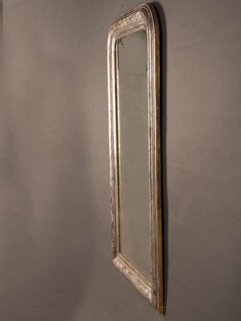 Vermeil Silver Louis Philippe Framed Mirror, Belle Epoque Period, France, circa 1895